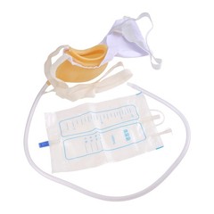 1000ml Pee Bag Portable Wearable Urinal Bags Collector Reuseable Female Male
