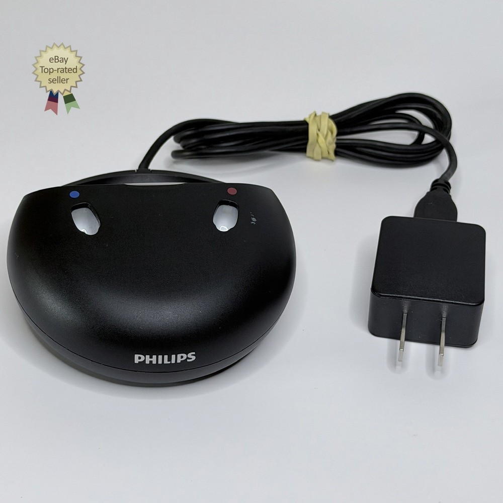 Philips Oticon C-1B2 MiniRITE TR Hearing Aid Charger Adapter -DOCK ONLY- TESTED