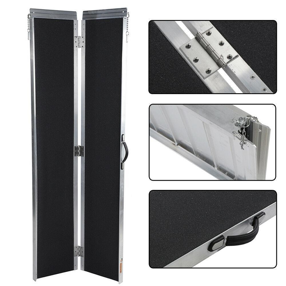 Access Mobility Ramp Wheelchair 6ft Aluminum Scooter Threshold Access Ramps