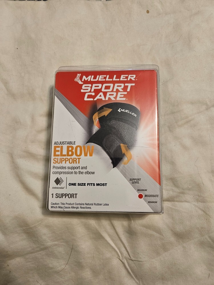 Mueller Sport Care Adjustable Elbow Support ( Moderate) New In Box