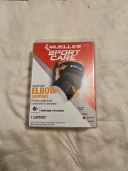 Mueller Sport Care Adjustable Elbow Support ( Moderate) New In Box