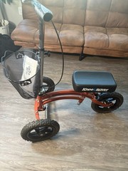 All Terrain KneeRover All Terrain Steerable Knee Scooter Metallic Orange New