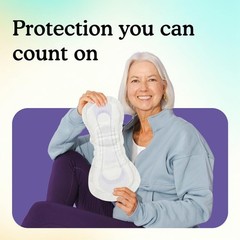 Because Ultimate Overnight Incontinence Booster Pads for Men and Women, Adds 4 C