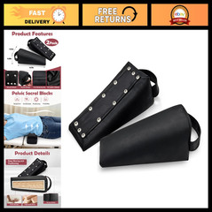 2 PCS Pelvic Blocks Sacral Wedge Non-Slip Handle for Therapy Positioning Support