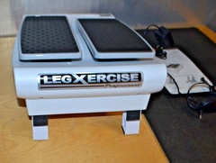 LegXercise Pro LEGX-012 Motorized Leg Activator Machine, REMOTE, POWER CORD, MAT