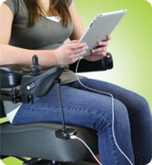 Active Controls Power Buddy – USB Charger and Guide Light for Powered Mobility