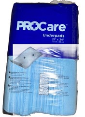 Procare Underpads Super Pack 50 Count Discounted