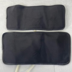 Air Compression Leg Recovery Wraps Pair Black Adjustable Circulation Sleeves