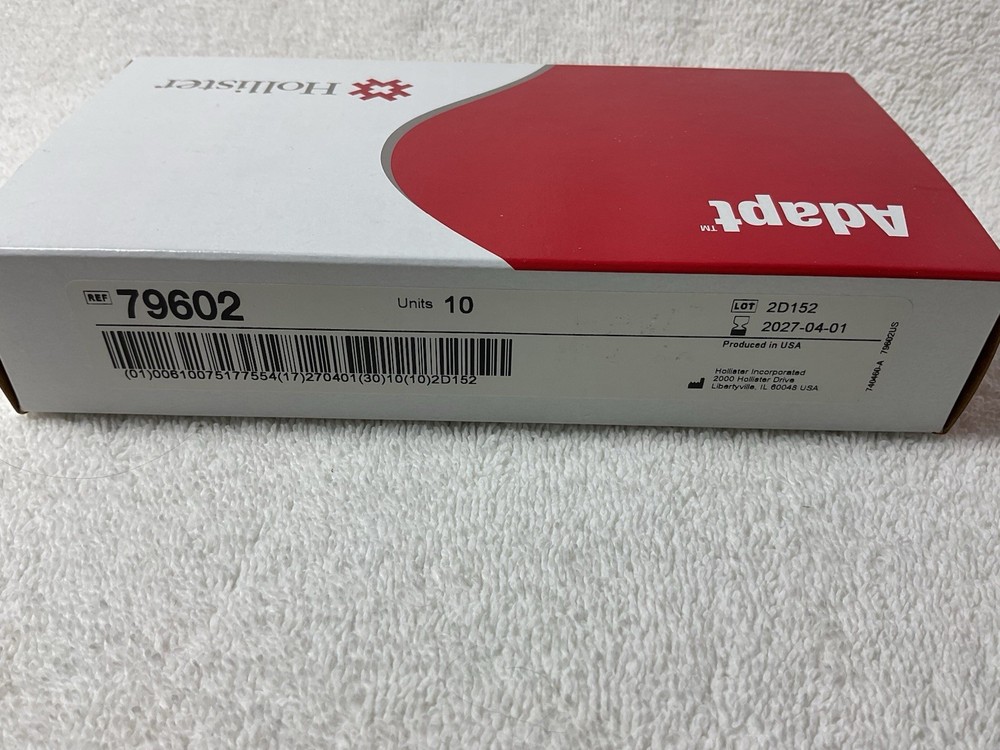 1 box Hollister Adapt 79602 Convex Barrier Rings 1 3/16″ x 1 7/8″ Exp 4/2027
