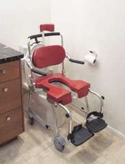 Go Mobility Pediatric SHOWER CHAIR – ADJUSTABLE (CS-A) With Travel Case