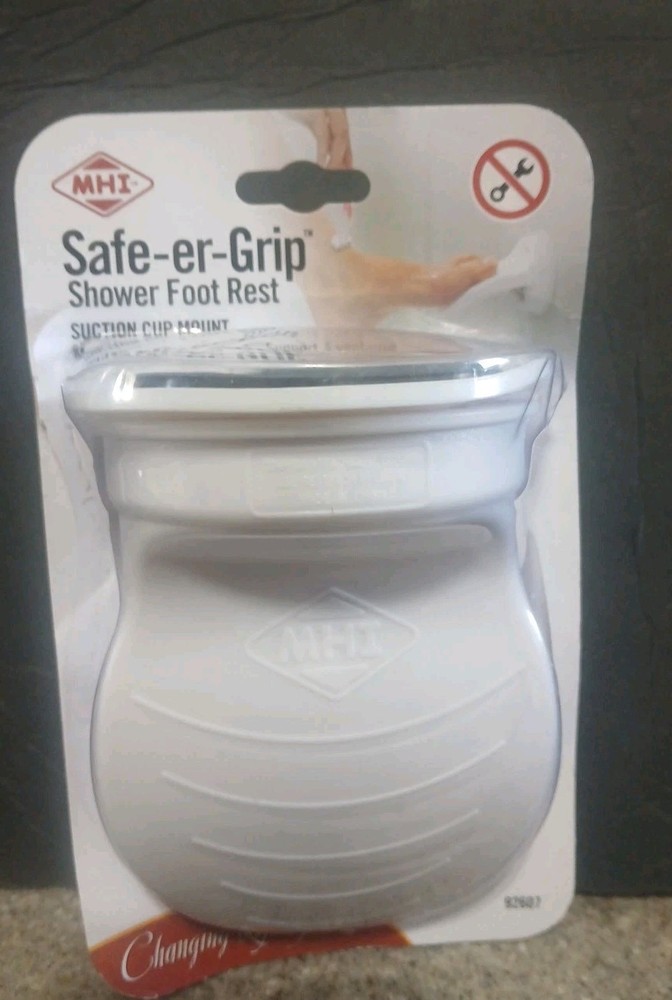 MHI Suction Cup Shower Foot Rest – New