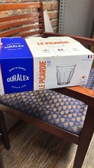 Picardie Clear Tumbler, 5 3/8 oz. / 16 cl Set of 6. 5.4 Ounces