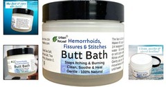 Easy Sitz Bath for Hemorrhoids and Fissures – Aloe Vera & Tea Tree Oil, 4 Oz