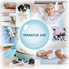 25x Disposable Incontinence Pads 60x90cm Super Absorbent Bed Pads Mat Protector