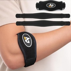 AetherGear Tennis Elbow Brace with Bonus Replacement Strap 1 pack Forearm Br…