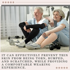 4 Pairs Elderly Leg and Arm Skin Protectors Leg Protectors for Thin Skin from…