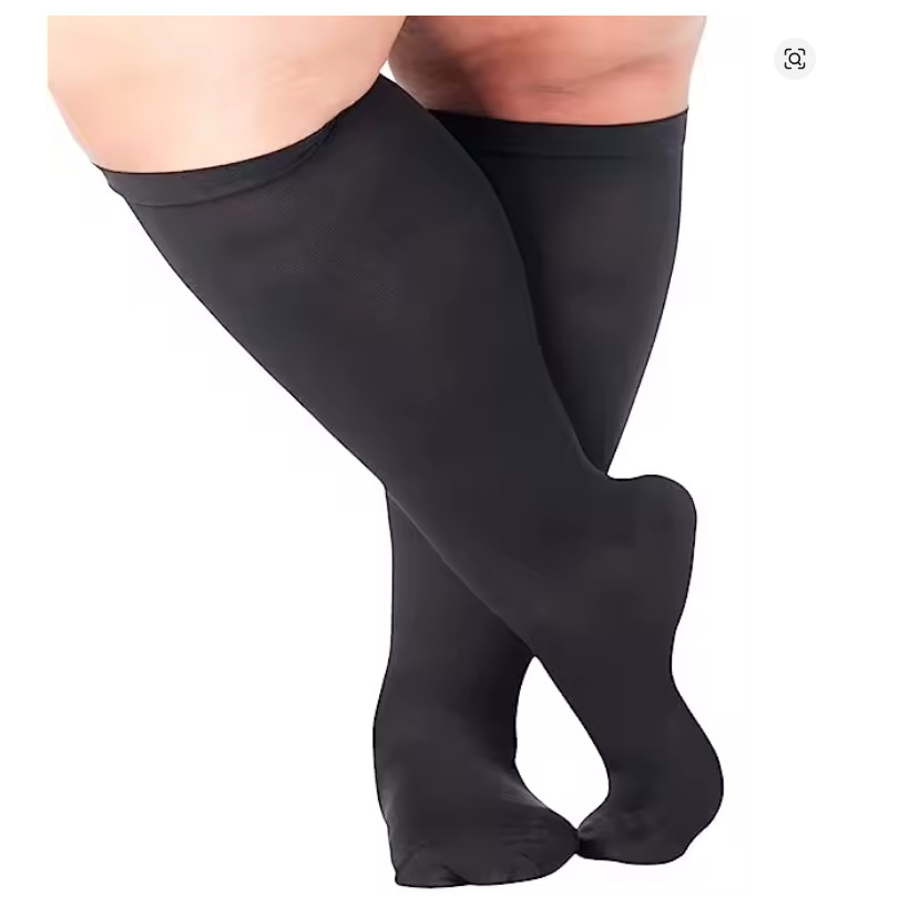 2XL-7XL Plus Size Compression Socks Over Support Stockings Women Men