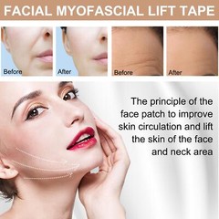 Kinesiology Tape Face V Line Neck Eyes Lifting Wrinkle Remover Bandagem Tool