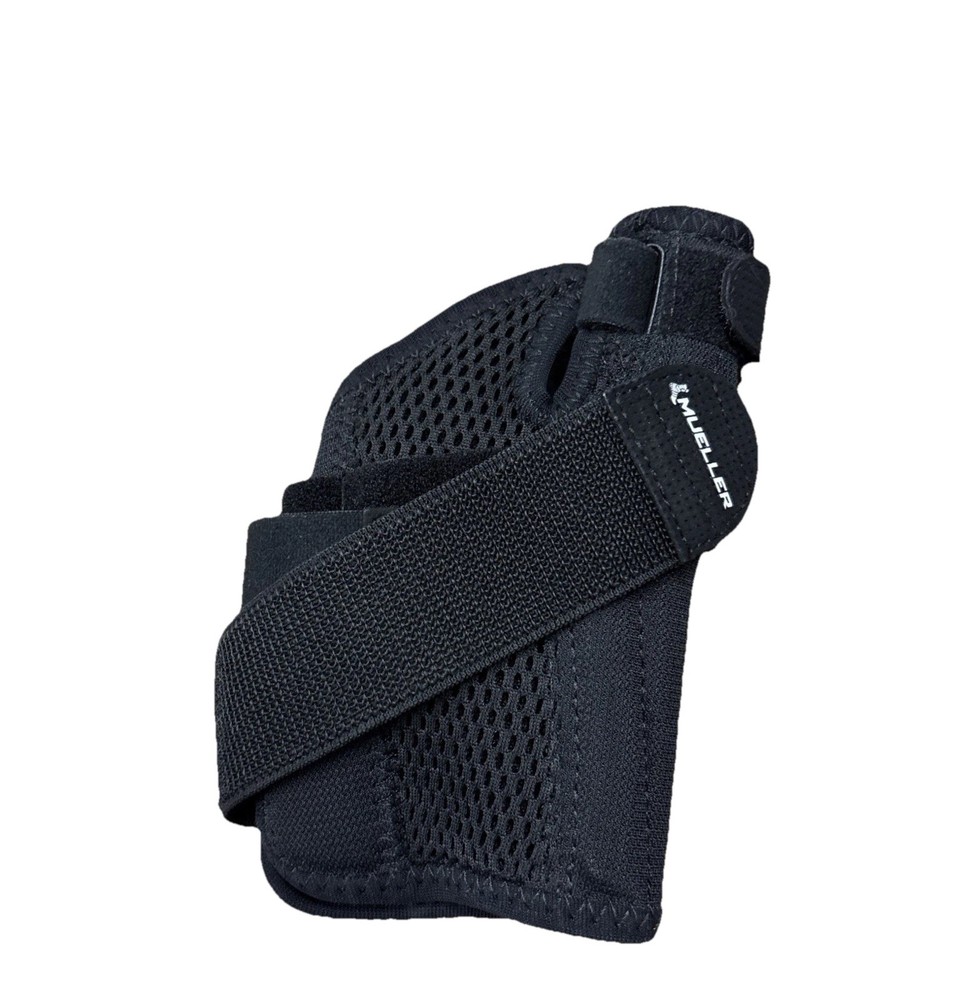 Mueller Sports Medicine – Reversible Thumb Stabilizer – Black – Maximum Support