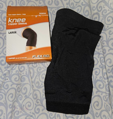 Copper Knee Sleeve Size Large Flex Aid 2 Supports For Left Or Right Knee