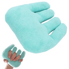 1 Finger Separator Soft Hand Grip For Hand Contracture Relief Light Green
