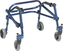 Nimbo 2G Lightweight Posterior Walker, Without Seat, Knight Blue, Extra Small