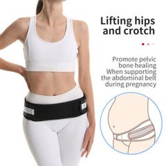 Sciatica Women Men Waist Bands Compression Support Lumbar Hip Belt Back Massager