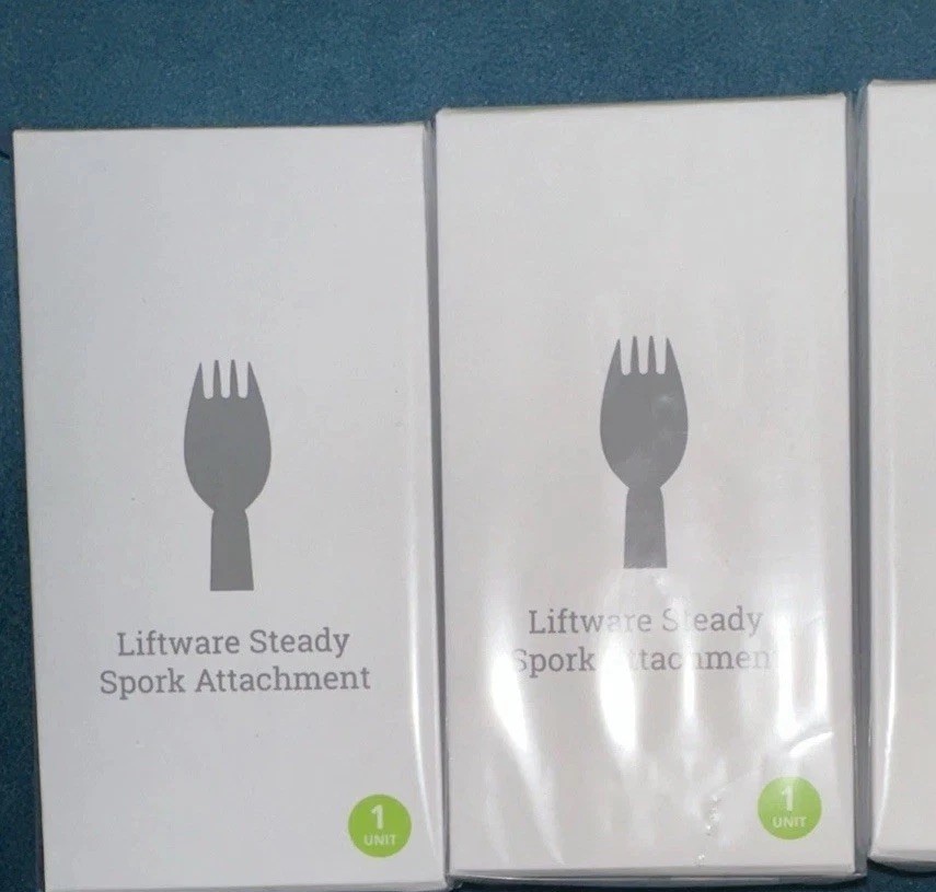 Lot Of 2 LiftWare level steady Spork cutlery attachment #21065. QTY 2. New