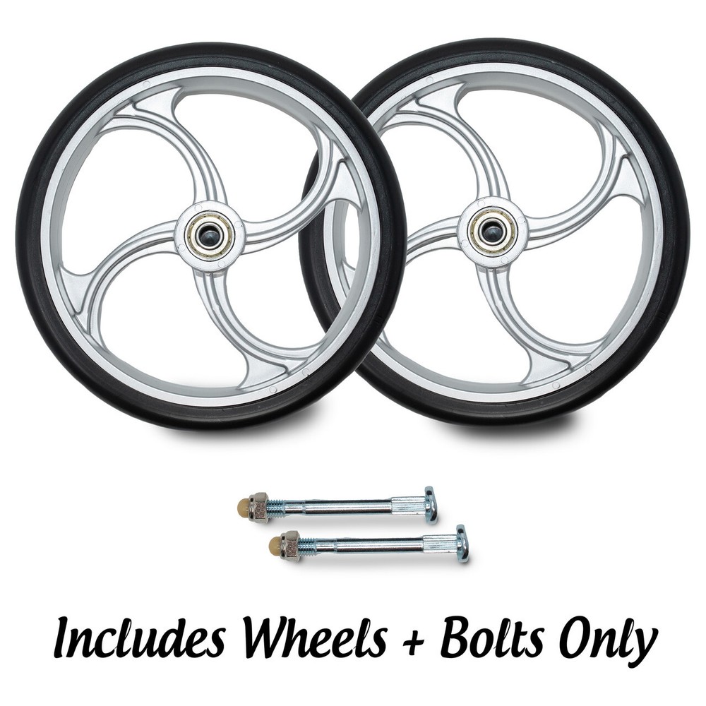 Top Glides Vortex Universal 7 Inch Replacement Wheels Kit – WHEELS ONLY