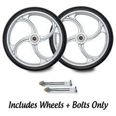 Top Glides Vortex Universal 7 Inch Replacement Wheels Kit – WHEELS ONLY