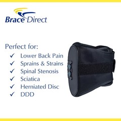 Lumbar Back Support Brace for Lower Back Pain and Lumbar Injury