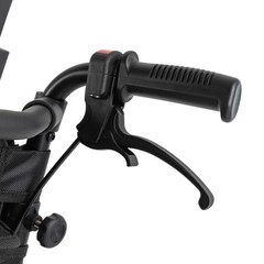 Adult Reclining Wheelchair Adjustable Transport Wheelchair for Seniors 90°-175°