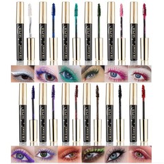 Roseflower Colored Mascara Sets – 12 Waterproof Colors Pink Purple Blue White