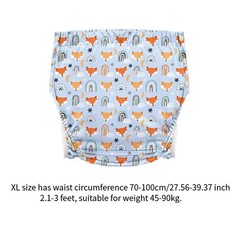 Adults Diaper Wrap Cover Anti Leakage Briefs Sturdy Reusable includes Snaps