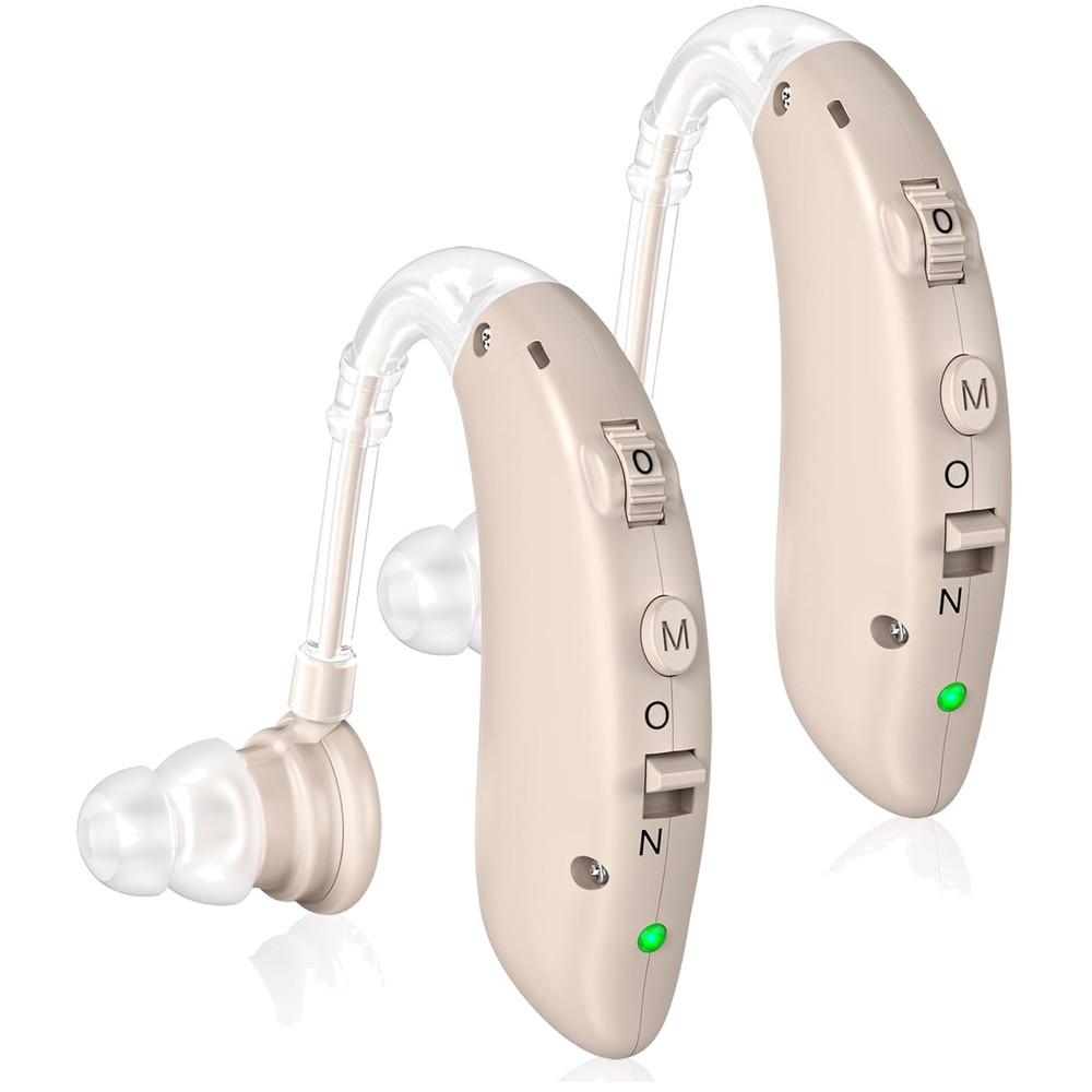 Behind-the-Ear Hearing Devices – Rechargeable, Comfortable