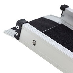 10′ Telescoping Adjustable Aluminum Loading Wheelchair Ramps