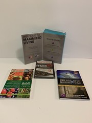 Maximized Living Welcome Kit Workout Tape Healthy Eating Book Healthy Living