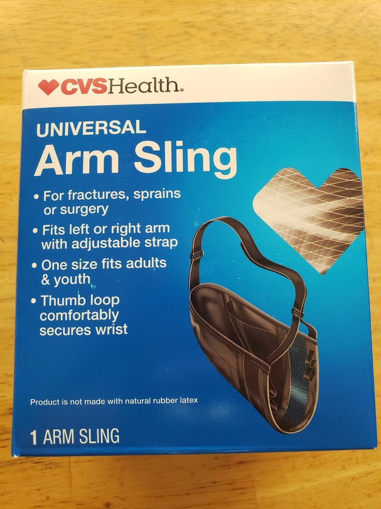 CVS Health Universal Arm Sling Left or Right One Size Adult & Youth adjustable