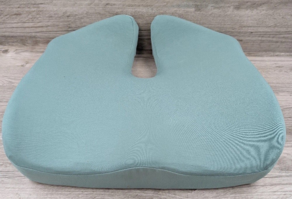 Cushion Lab Ergonomic Pressure Relief Seat Cushion Wellness Green Long Sitting