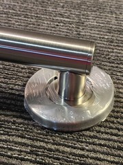 Brizo 69475-NK 18 in. Contemporary Decorative Grab Bar, Brilliance Luxe Nickel