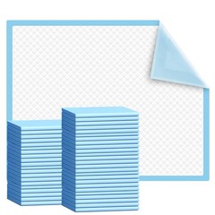 Disposable Underpads 23“x36“ 50 Count Super Absorbency Bed Pads, Leakproof …