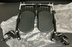 Invacare T94HEP Painted Hemi Legrest with Foot Plate and Calf Pad