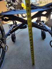 MINT UPGRADED- QUICKIE QXI folding WHEELCHAIR 18″ X 20″ Used 18″x20″ Transit