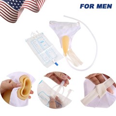 Wearable Urine Bag Elderly Male Female Reusable Urine Collection Pee Bag 1000ml