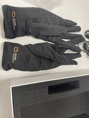 Copper Compression CopperVibe Vibration Heat Therapy Gloves Black (1 Pair)