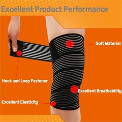 Customized Compression Knee Brace for Stability and Pain Relief – XXX-Large Size