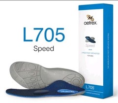 Aetrex Men’s L705 Speed Lynco Orthotics w Metatarsal Support Med/High Arch SZ 9