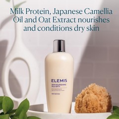 Elemis Skin Nourishing Milk Bath 400Ml Softening Body Cleanser For Dry Skin