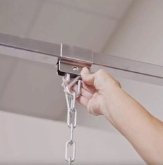 Lumex 2800A Versa-Helper Trapeze Bar with Triangle Versa Coated Handgrip, Gray