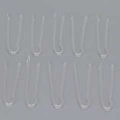 10pcs Hearing Aid Tubes Flexible Type R BTE Earmused Hearing Aid Tubing